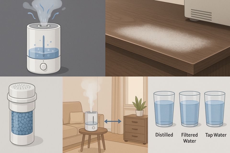 Как избежать белого налета на мебели из-за увлажнителей: полезные советы и рекомендации