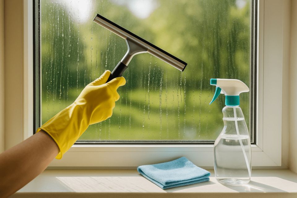 Как добиться идеальной чистоты стекол и зеркал: простое руководство