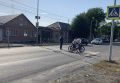 Сотрудники Госавтоинспекции Кировского района напоминают детям о правилах безопасной езды на велосипеде