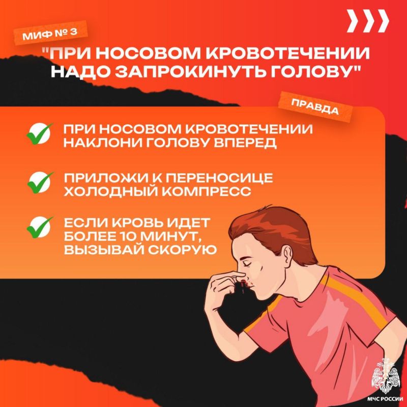 Мифы о первой помощи. Мы собрали несколько распространённых заблуждений о первой помощи