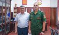 Глава РСО – Алания Сергей Меняйло вручил медаль «Во Славу Осетии» заместителю начальника пункта отбора на военную службу по контракту (1-ого разряда) г. Владикавказа Илье Бочке