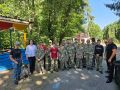 Сотрудники Управления по контролю за оборотом наркотиков и Центра кинологической службы МВД по РСО-Алания посетили лагерь «Патриот-2025»