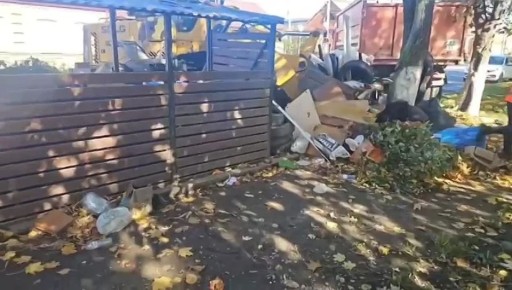 Продолжаем наводить порядок на контейнерных площадках города