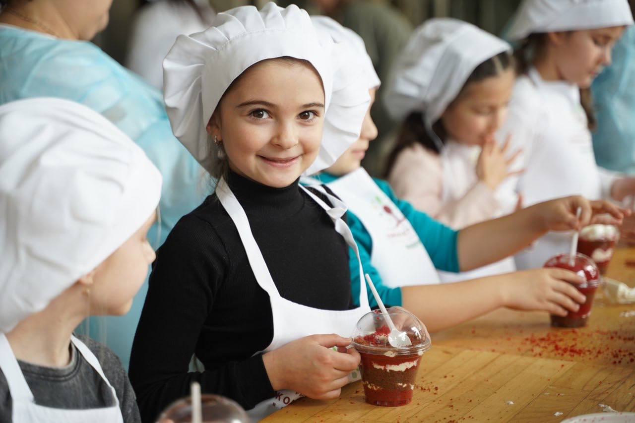 Уроки кулинарии для владикавказских школьников