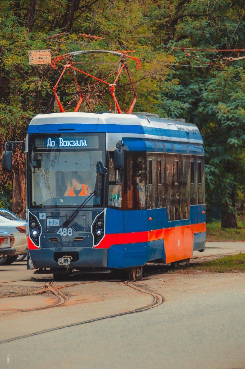 С 3 ноября будет восстановлено движение трамваев до остановки "ОЗАТЭ" и Водной станции - АМС Владикавказа