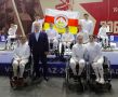 Министр физической культуры и спорта Сослан Фраев со сборной командой РСО-Алания по фехтованию среди лиц с ПОДА на первенстве России во дворце спорта «Манеж»
