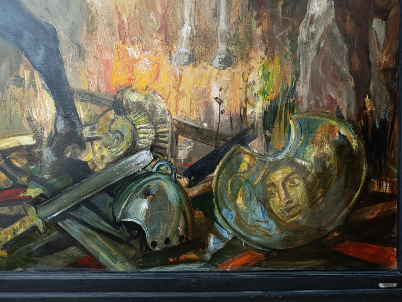 Министерство культуры Северной Осетии передало нашему училищу ценнейший дар — полотна выдающихся осетинских живописцев, стоящих у истоков создания училища, Юрия Дзантиева и Эльбруса Саккаева Министерство культуры Северной Осетии передало нашему училищу ценнейший дар — полотна выдающихся осетинских живописцев, стоящих у истоков создания училища, Юрия Дзантиева и Эльбруса Саккаева