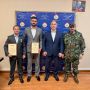 Директор Спортивной школы единоборств Тимур Айляров и инструктор-методист Руслан Кокоев награждены медалью «ЗА СОДЕЙСТВИЕ В СВО» за волонтертсво, большой вклад в поддержку фронта