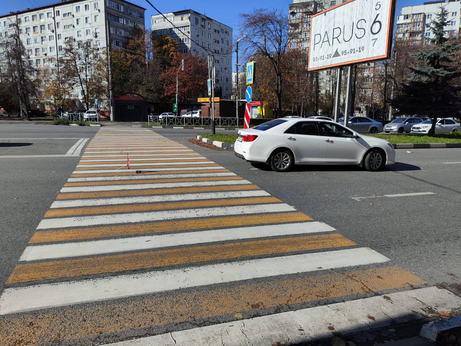 Во Владикавказе произошло ДТП, в котором совершен наезд на 38-летнюю женщину - пешехода