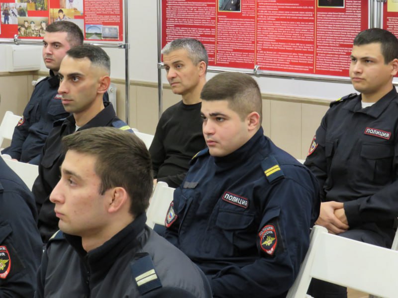 В Музее истории органов внутренних дел Северной Осетии прошел Урок мужества, посвященный 87-й годовщине сражения за Орджоникидзе В Музее истории органов внутренних дел Северной Осетии прошел Урок мужества, посвященный 87-й годовщине сражения за Орджоникидзе