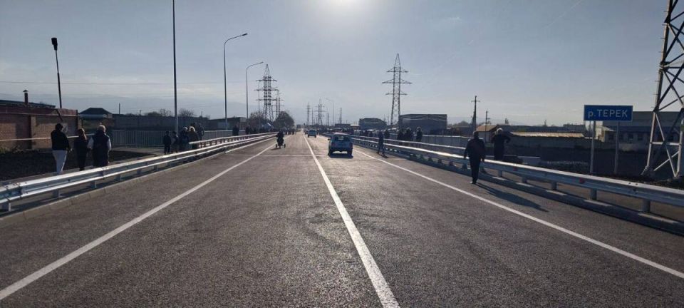 В Северной Осетии после капитального ремонта состоялось торжественное открытие Ногирского моста, обрушившегося в мае 2023 года