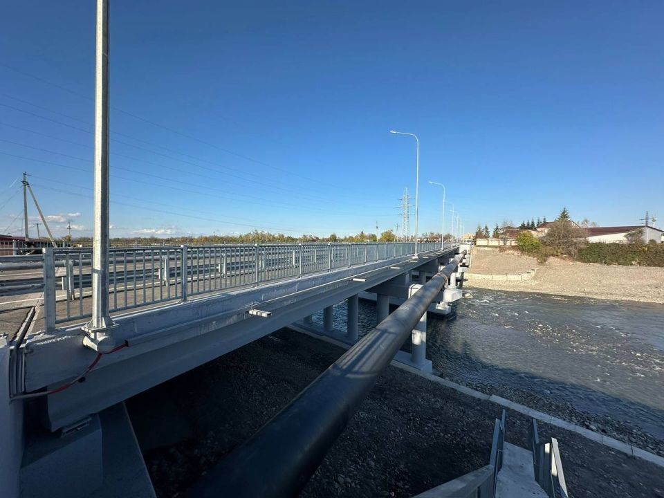 В Северной Осетии после реконструкции официально открыли Ногирский мост