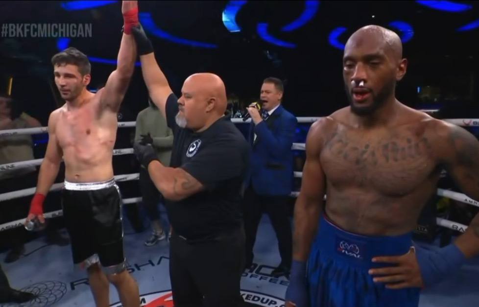 Осетинский спортсмен Олег Магкеев с победы нокаутом дебютировал в самом престижном промоушене по боям на голых кулаках – Bare Knuckle FC