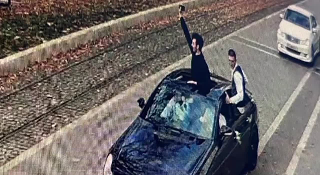 Во Владикавказе участников свадебного кортежа привлекли к административной ответственности