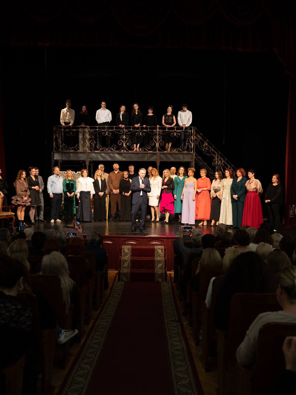 Художественный руководитель Русского театра Владимир Уваров празднует 75-летие