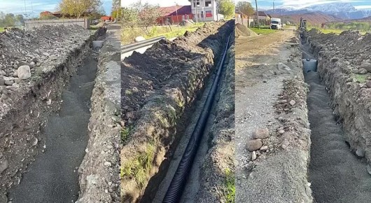 Водоканал приступил к капремонту канализационных сетей на ул. Речной в Алагире