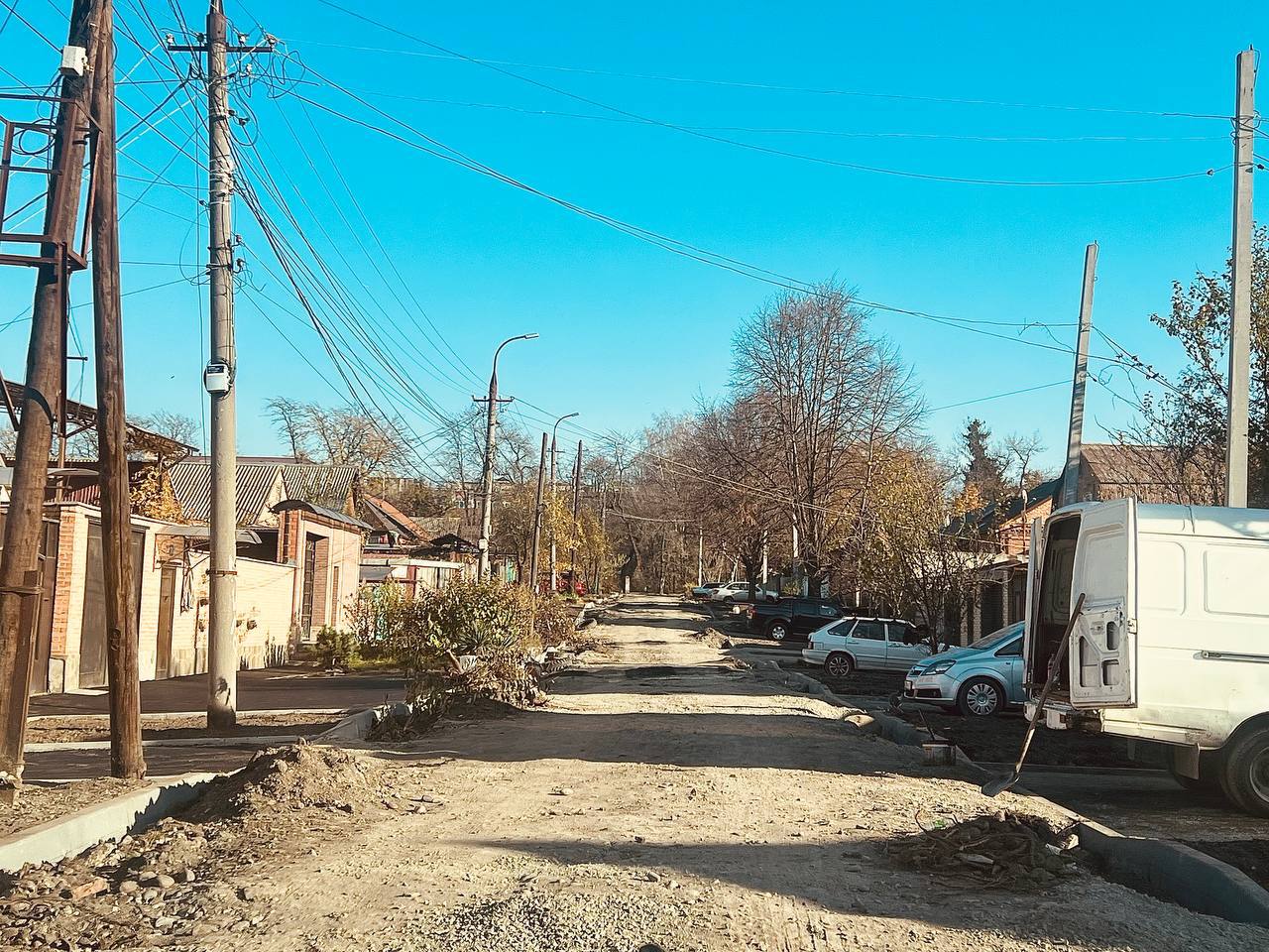 Впервые за 35 лет во Владикавказе капитально ремонтируют ул. Стаханова на участке от Иристонской до Николаева