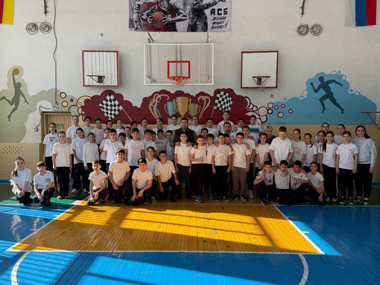 Во владикавказской школе № 44 прошла «Зарядка с чемпионом» Во владикавказской школе № 44 прошла «Зарядка с чемпионом»