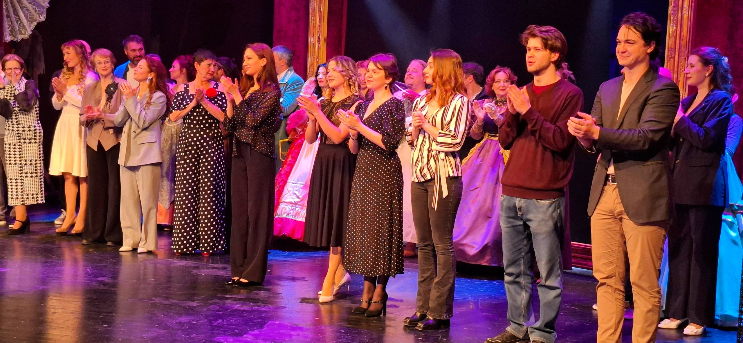 Академический русский театр им.Е.Вахтангова открыл 155-й сезон Академический русский театр им.Е.Вахтангова открыл 155-й сезон