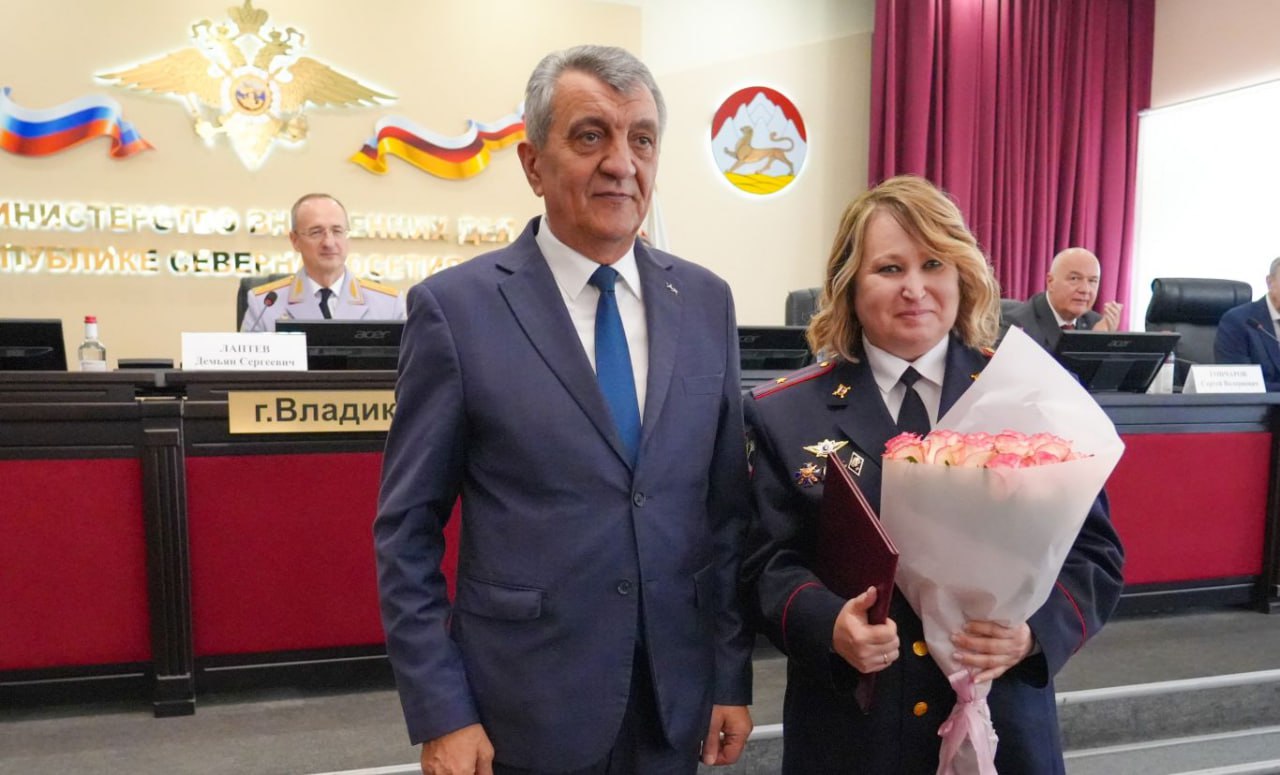 Сергей Меняйло поздравил с профессиональным праздником личный состав МВД по Северной Осетии Сергей Меняйло поздравил с профессиональным праздником личный состав МВД по Северной Осетии