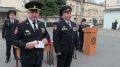 Торжественное построение в честь Дня сотрудника органов внутренних дел состоялось в Отделе МВД России по Моздокскому району Северной Осетии, почетными гостями мероприятия стали ветераны и члены Общественного совета при ОМВД