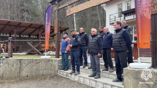 Спасатели МЧС России получили элитный жетон «Спасение в горах»