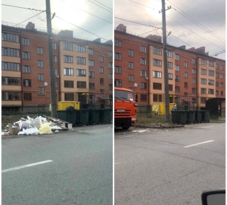 Коммунальщики вывезли более 785 тонн мусора с контейнерных площадок Владикавказа