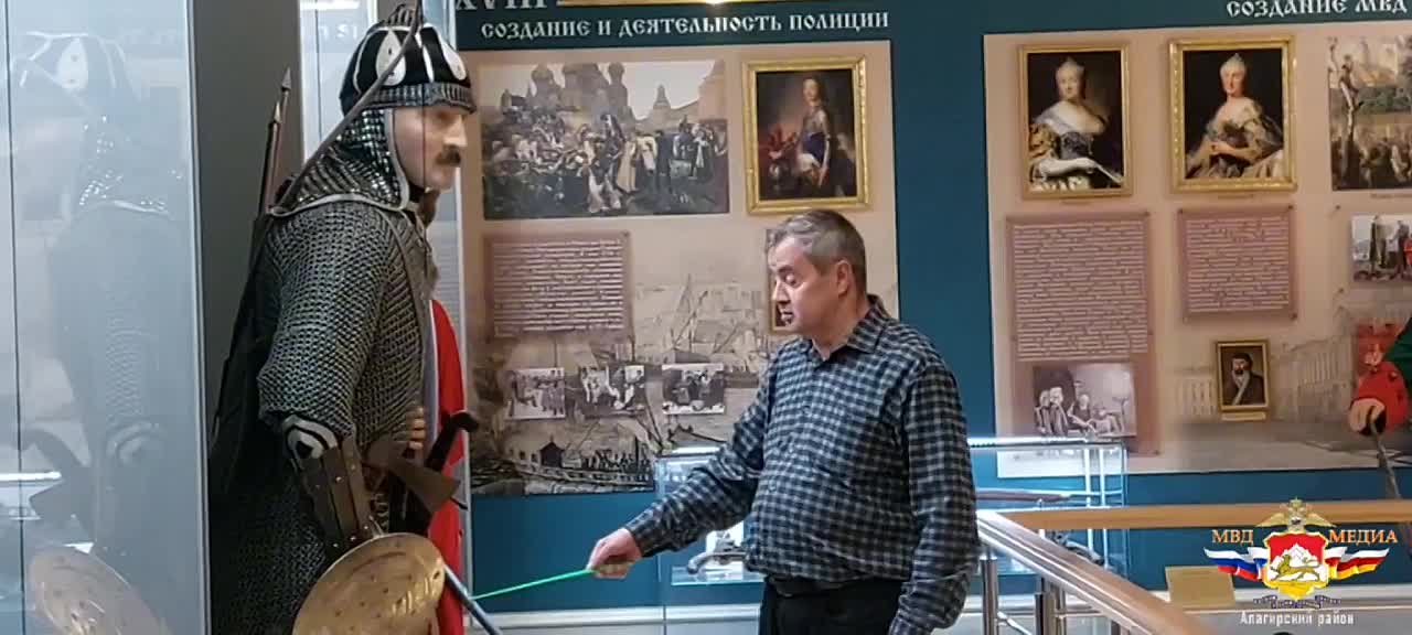 Школьники Алагирского района посетили Музей истории органов внутренних дел Северной Осетии в рамках акции «Чистое поколение-2025»