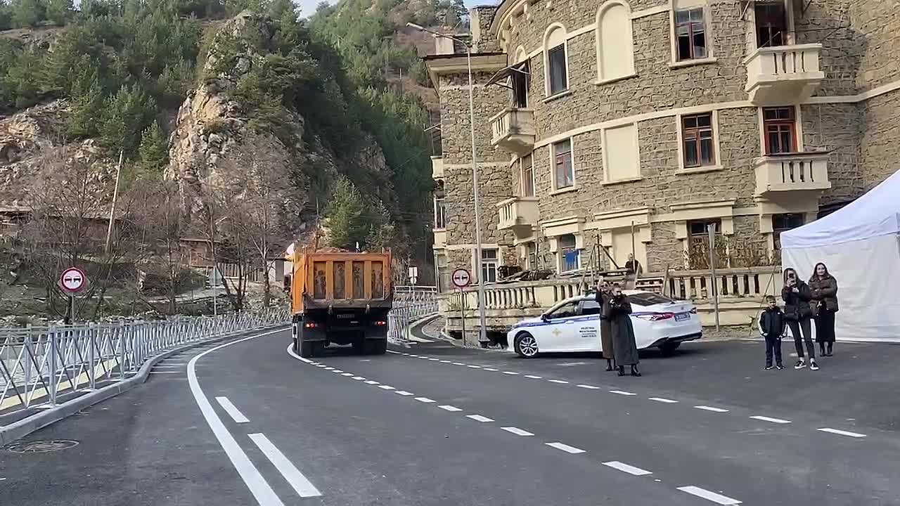 Участок дороги «Транскам» — Верхний Згид — Мацута открыли после реконструкции