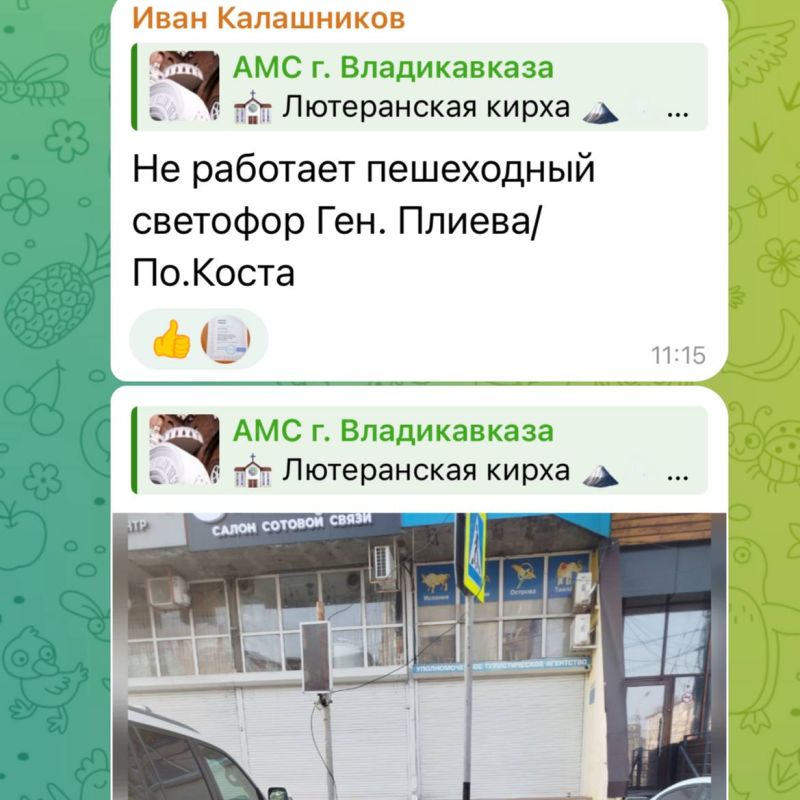 Вы/мы. Вы::«Не работает пешеходный светофор Ген