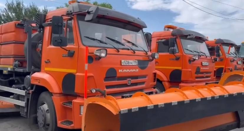 В Северную Осетию поступила партия коммунальной техники от Правительства Москвы