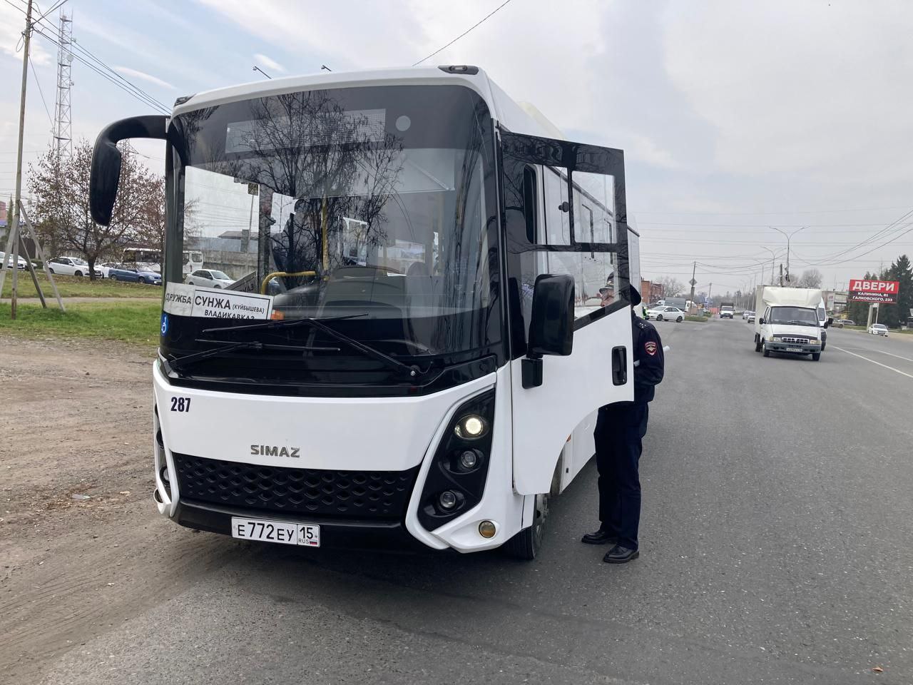 Государственные инспекторы БДД по направлению технического надзора Управления Госавтоинспекции МВД по РСО-Алания провели рейдовые мероприятия на территории Владикавказа