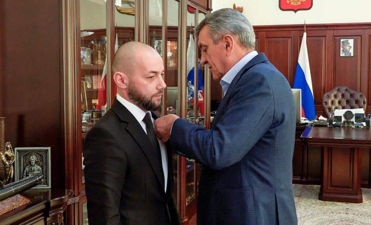 Участник СВО Станислав Дзгоев награждён медалью «За спасение погибавших» Участник СВО Станислав Дзгоев награждён медалью «За спасение погибавших»