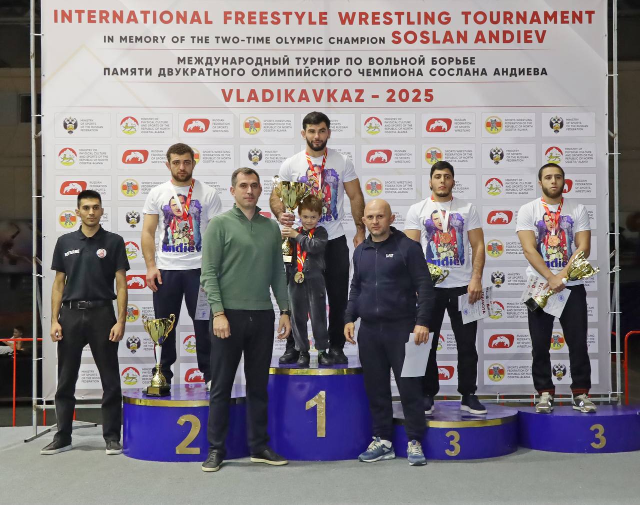 Артур Найфонов - победитель МТ по вольной борьбе памяти Сослана Андиева, Арслан Багаев - серебряный призер Артур Найфонов - победитель МТ по вольной борьбе памяти Сослана Андиева, Арслан Багаев - серебряный призер
