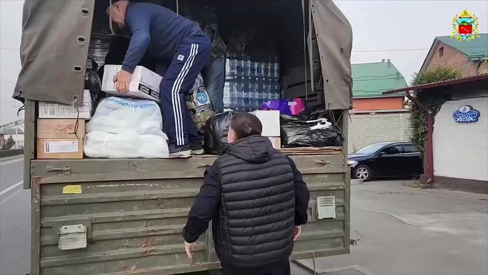 Гуманитарный груз в зону СВО и цветы для матерей