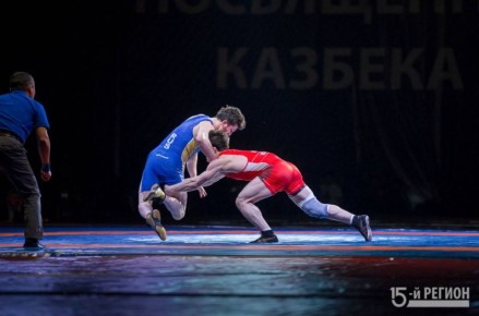 Во Владикавказе прошло первенство Северной Осетии по вольной борьбе среди спортсменов до 21 года