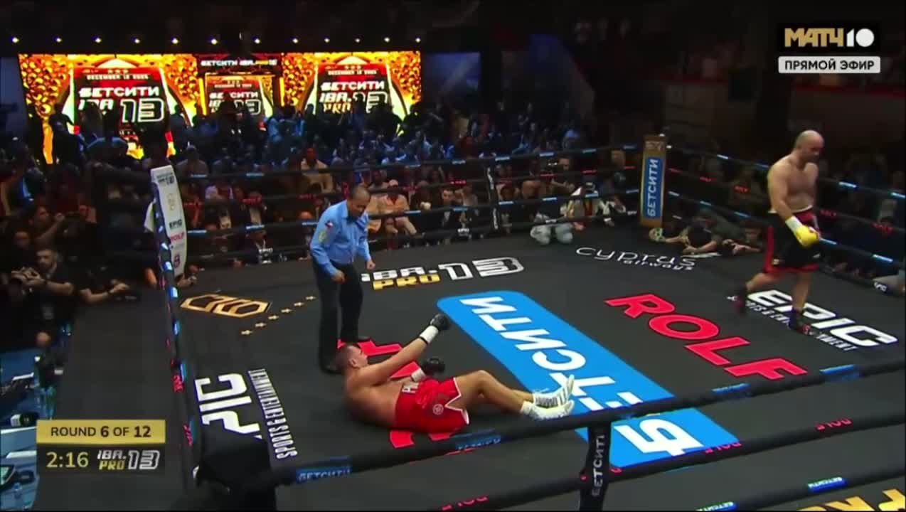 Нокаут от Мурата Гассиева. @region15_ru