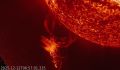 Крупный протуберанец оторвался от Солнца за последние сутки