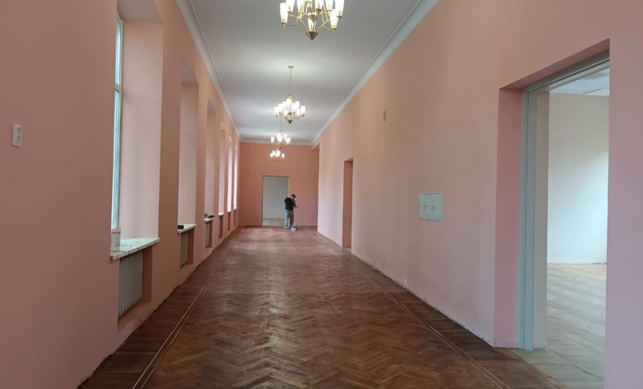 Продолжается капитальный ремонт «Учебного корпуса» Государственного бюджетного профессионального образовательного учреждения «Северо-Осетинский педагогический колледж»