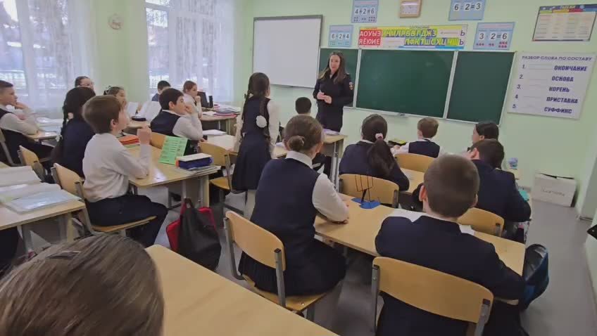 В школе №2 города Ардон Северной Осетии прошла акция «На портфеле светлячок – безопасный маячок»