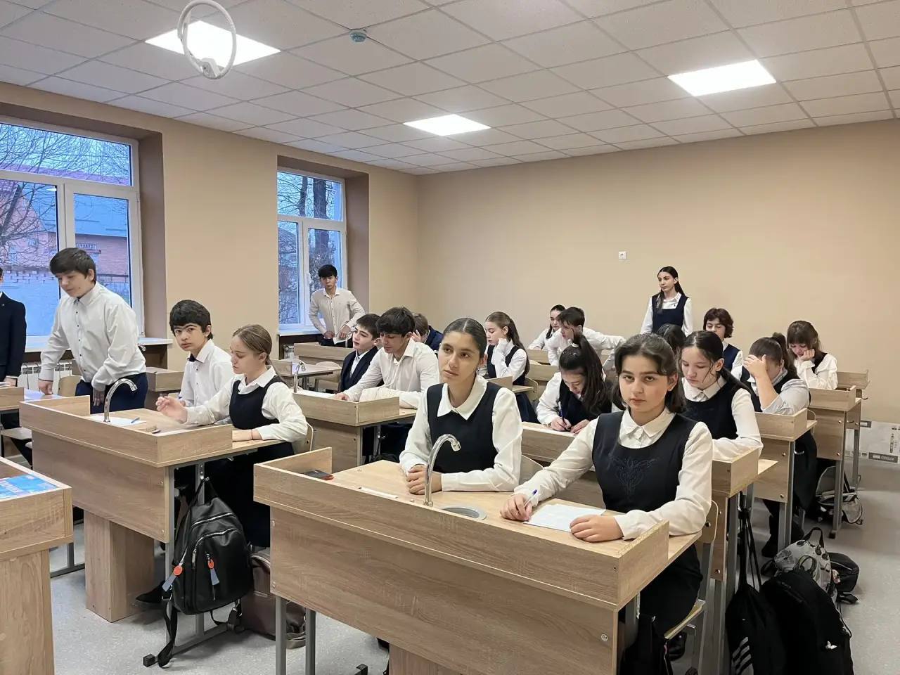 В школе №25 Владикавказа подходит к завершению капитальный ремонт В школе №25 Владикавказа подходит к завершению капитальный ремонт