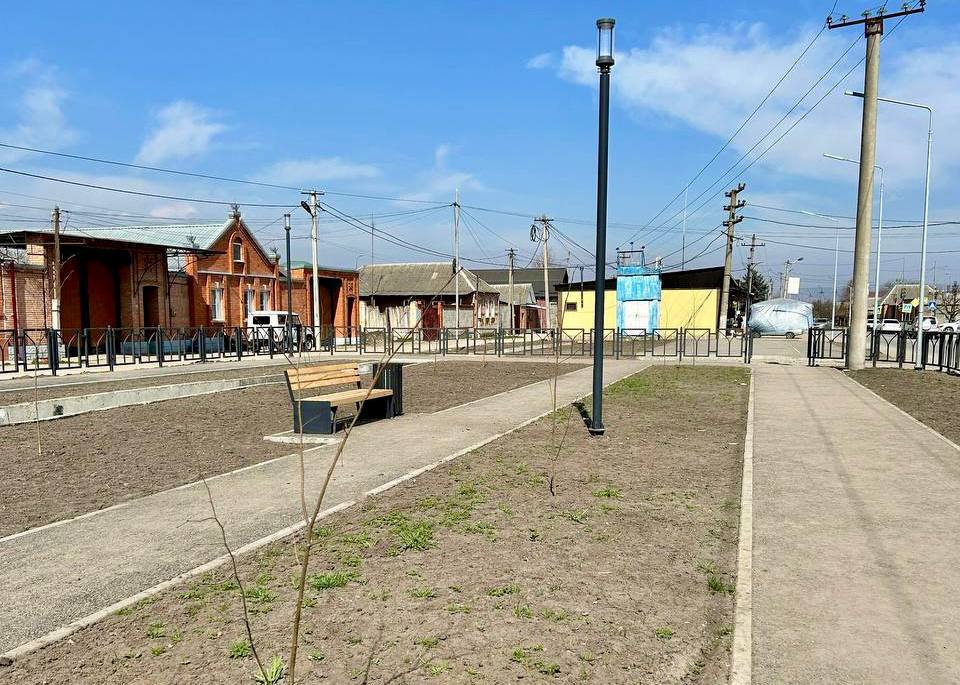 В Дигоре завершили благоустройство общественной территории на улице Тогоева В Дигоре завершили благоустройство общественной территории на улице Тогоева