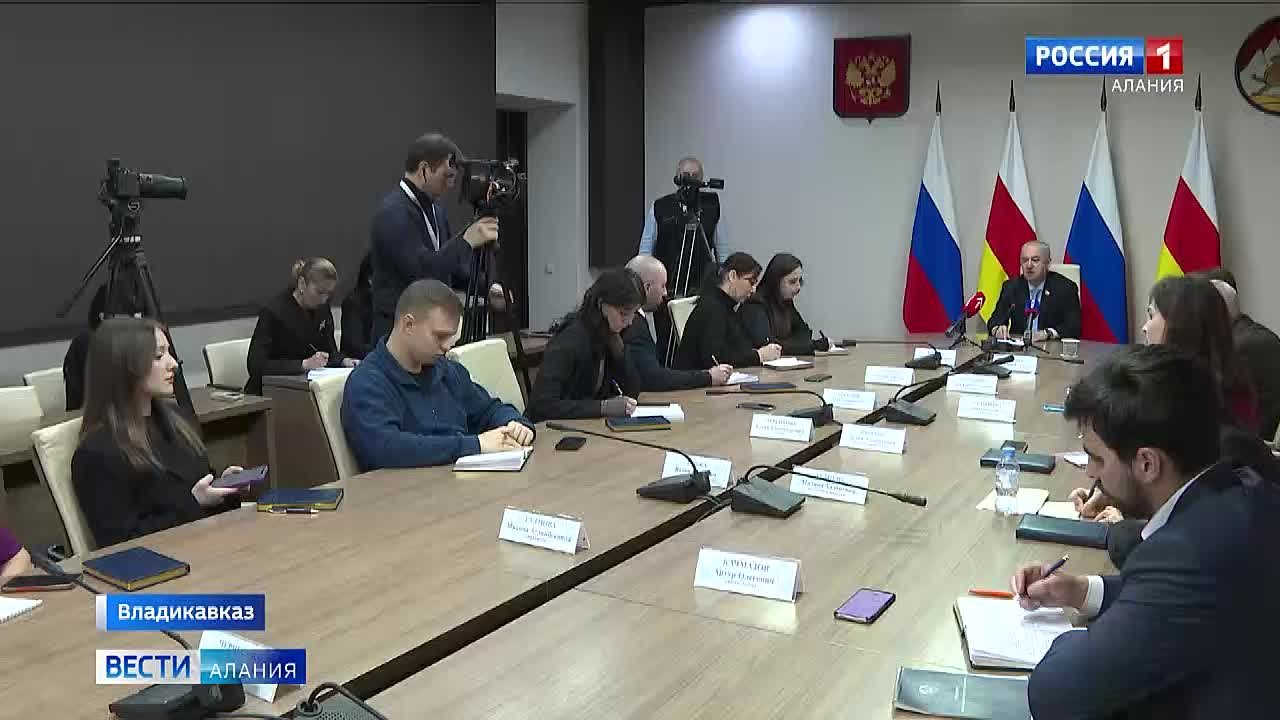 Таймураз Тускаев провел итоговую в уходящем году пресс-конференцию