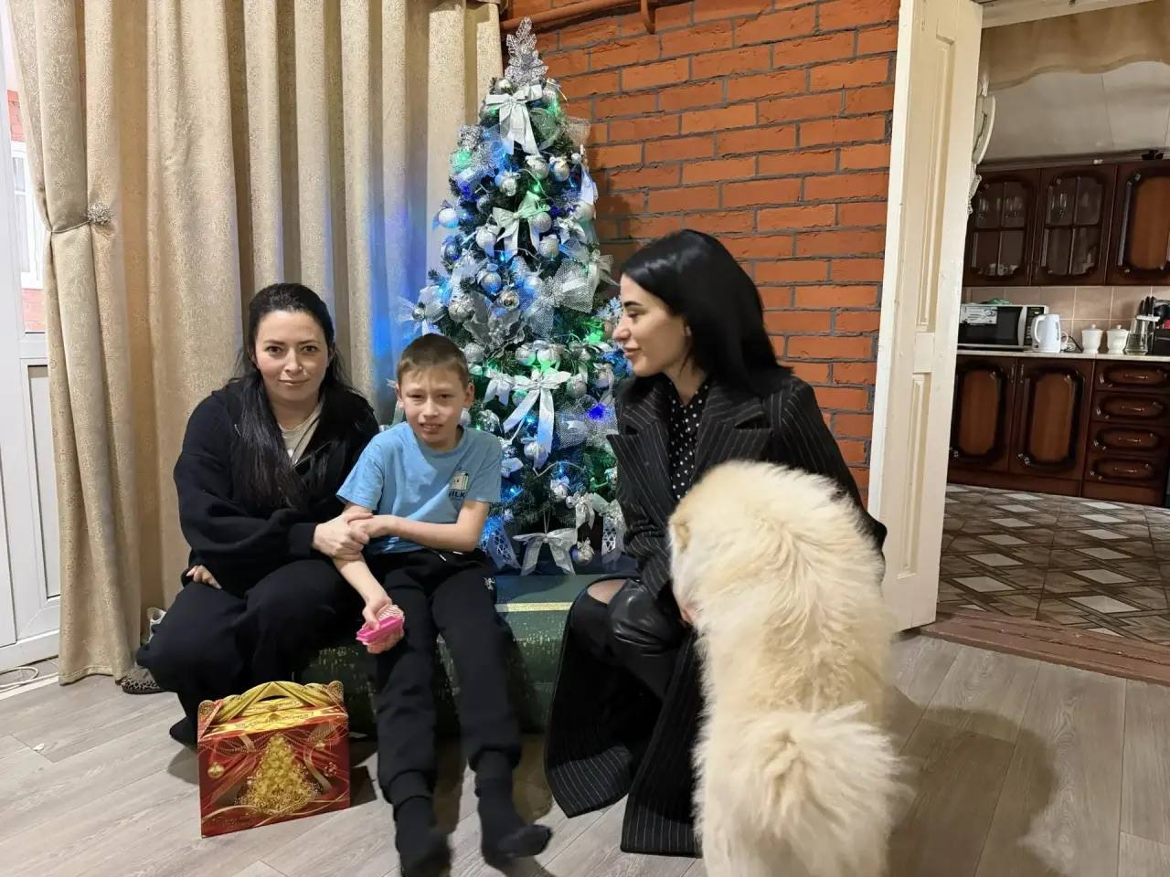 Председатель Правительства РСО – Алания Борис Джанаев исполнил мечты пяти детей в рамках акции «Елка желаний» Председатель Правительства РСО – Алания Борис Джанаев исполнил мечты пяти детей в рамках акции «Елка желаний»