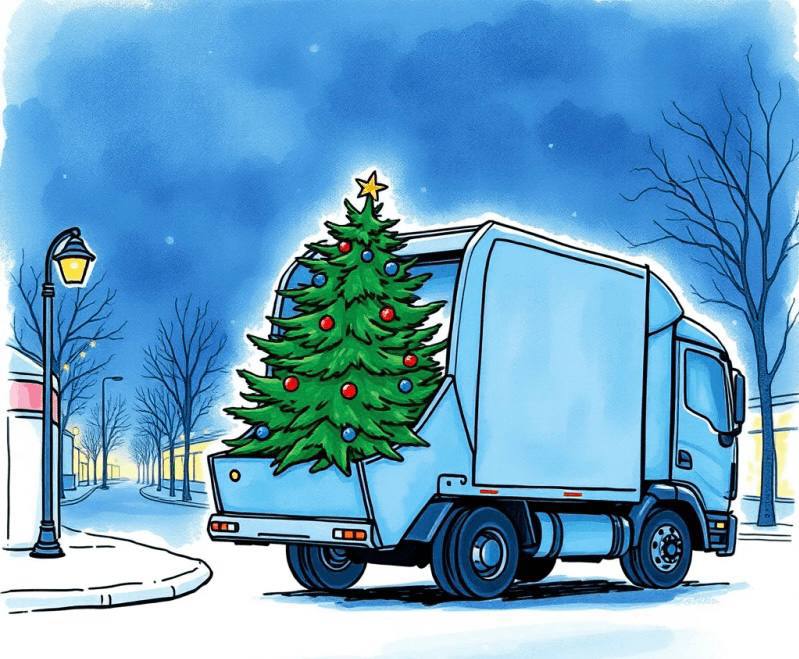 Ёлка после праздников: как правильно выбросить, избежав штрафа и не навредив экологии