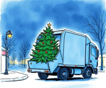 МинЖКХ Северной Осетии опубликовало список адресов для легальной утилизации елок