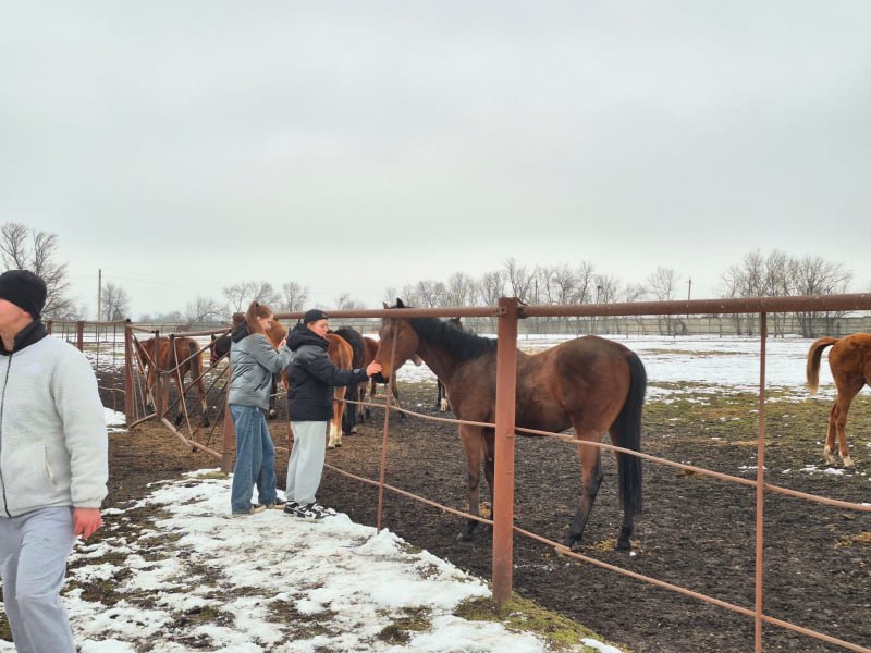 В Северной Осетии учащиеся спецучилища в рамках акции «Студенческий десант» попробовали себя в роли полицейских кавалеристов