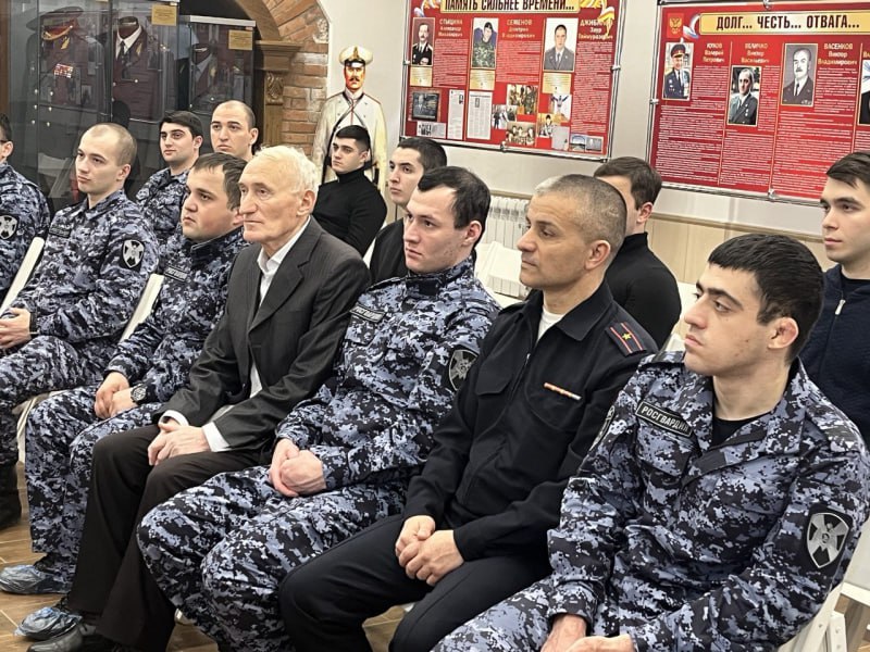 В Музее истории ОВД Северной Осетии состоялось мероприятие, посвященное полному освобождению Ленинграда от фашистских захватчиков В Музее истории ОВД Северной Осетии состоялось мероприятие, посвященное полному освобождению Ленинграда от фашистских захватчиков