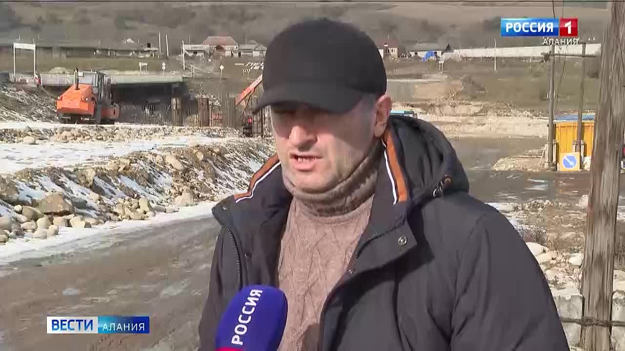 Мост через реку Лескен отремонтируют до конца этого года