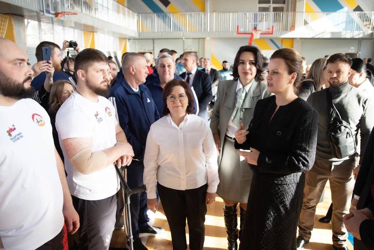 Анна Цивилева: В Пятигорске встретилась с участниками спортивного мероприятия «Спорт для всех» Анна Цивилева: В Пятигорске встретилась с участниками спортивного мероприятия «Спорт для всех»